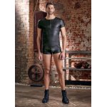 NEK - MATOWA KOSZULKA Z ZAMKIEM I D-RINGIEM