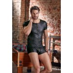 NEK - MATOWA KOSZULKA Z ZAMKIEM I D-RINGIEM