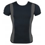 NEK - KOSZULKA Z MIKROFIBRY Z WSTAWKAMI I SIATKĄ