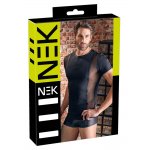 NEK - KOSZULKA Z MIKROFIBRY Z WSTAWKAMI I SIATKĄ