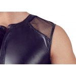 NEK - KOSZULKA BEZRĘKAWNIK Z SUWAKIEM I SIATECZKĄ