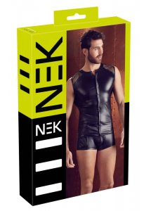 NEK - KOSZULKA BEZRĘKAWNIK Z SUWAKIEM I SIATECZKĄ