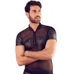 NEK - KOSZULKA Z MATOWYM TYŁEM I SIATECZKĄ Z PRZODU