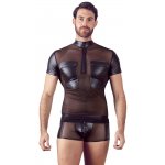 NEK - KOSZULKA Z MATOWYM TYŁEM I SIATECZKĄ Z PRZODU