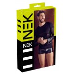 NEK - DŁUGA KOSZULKA Z SIATECZKI I UPRZĘŻĄ NA KLATKĘ