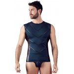 NEK - MATOWA KOSZULKA BEZRĘKAWNIK Z PASKAMI Z PRZODU