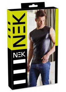 NEK - CZARNY MATOWY TOP BEZRĘKAWNIK