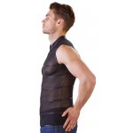 NEK - KUSZULKA BEZRĘKAWNIK PÓŁPRZEZROCZYTSA Z PASKAMI