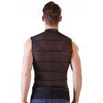 NEK - KUSZULKA BEZRĘKAWNIK PÓŁPRZEZROCZYTSA Z PASKAMI