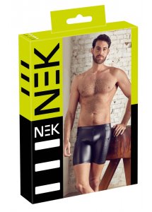 NEK - OBCISŁE MATOWE SPODENKI Z ZAMKIEM