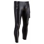 NEK - MATOWE SPODNIE Z ZAMKIEM I KIESZENIAMI PO BOKACH