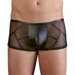 NEK - SEKSOWNE SPODENKI Z PÓŁPRZEZROCZYSTEJ SIATKI