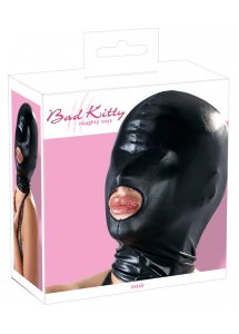 MASKA Z OTWOREM NA USTA/MASK BLACK