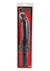 NMC - MEGA DUŻE DILDO W CZARNYM KOLORZE Z ŻYŁAMI 38CM