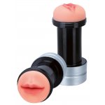 NMC - REALISTYCZNY PODWÓJNY MASTURBATOR USTA I POCHWA