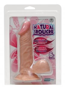 NMC - NATURALNE DILDO JAK PENIS Z ŻYŁAMI I JĄDRAMI 17CM