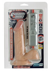 NMC - REALISTYCZNY WIBRATOR Z JĄDRAMI I PILOTEM