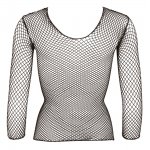 NO:XQSE - KOSZULKA Z GRUBEJ SIATECZKI Z OKRĄGŁYM DEKOLTEM S-L