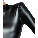 NOIR - ELASTYCZNA SUKIENKA Z DŁUGIM RĘKAWEM O OBCISŁYM KROJU I WYCIĘCIEM Z TYŁU