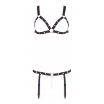 UPRZĘŻ Z PASEM DO POŃCZOCH BDSM/HARNESS