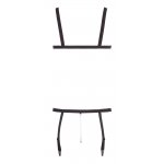 UPRZĘŻ Z PASEM DO POŃCZOCH BDSM/HARNESS