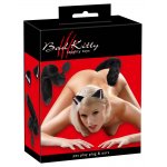 ZATYCZKA ANALNA Z OGONEM KOTA OPASKĄ Z USZAMI/PET PLAY PLUG & EARS