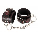 KAJDANKI SKÓRZANE Z ŁAŃCUSZKIEM/HANDCUFFS