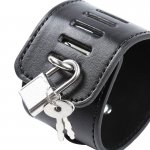OHMAMA - REGULOWANE  KAJDANKI NA NADGARSTKI Z ŁAŃCUSZKIEM I KŁÓDKĄ