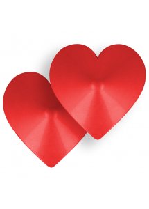 OHMAMA - CZERWONE NAKŁADKI NA SUTKI SERDUSZKA