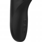 OHMAMA - ELASTYCZNY WIBRATOR KRÓLICZEK WIELOFUNKCYJNY CZARNY