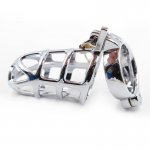 OHMAMA - METALOWA KLATKA NA PENISA ROZMIAR S