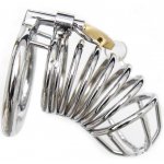 OHMAMA - METALOWA KLATKA NA PENISA ROZMIAR S