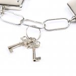 OHMAMA - KAJDANKI NA NADGARSTKI Z FUTERKIEM TYGRYSIM