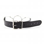 OHMAMA - METALOWY PAJĘCZY KNEBEL DO UST ROZMIAR L