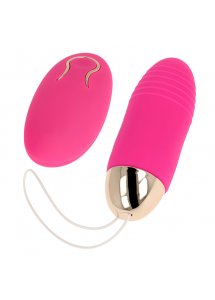 OHMAMA - JAJECZKO WIBRACYJNE Z PILOTEM 10 PRĘDKOŚCI RÓŻOWE