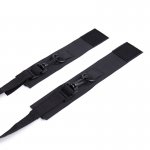 OHMAMA - NYLONOWE MANKIETY DO ŁÓŻKA NA RZEPY CZARNE