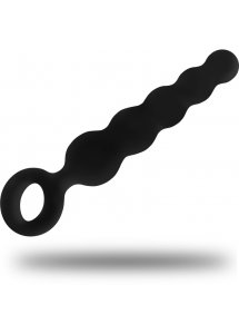 OHMAMA - WTYCZKA ANALNA Z POZIOMUJĄCYM ROZMIAREM CZARNA