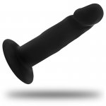 OHMAMA - SILIKONOWA WTYCZKA ANALNA JAK PENIS 9 CM CZARNA