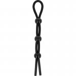 OHMAMA - SILIKONOWY PIERŚCIEŃ NA PENISA I JĄDRA CZARNY