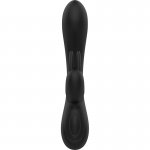 OHMAMA - ELASTYCZNY WIBRATOR KRÓLICZEK CZARNY