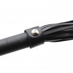 OHMAMA - CZARNY PEJCZ Z OZDOBNYMI SREBRNYMI NITAMI