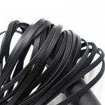 OHMAMA - CZARNY PEJCZ Z OZDOBNYMI SREBRNYMI NITAMI