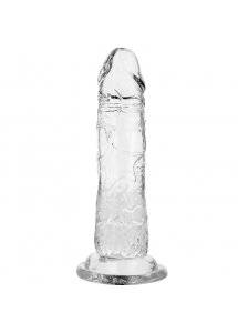 OHMAMA - REALISTYCZNE PRZEZROCZYSTE DILDO 16 CM