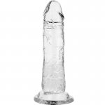 OHMAMA - REALISTYCZNE PRZEZROCZYSTE DILDO 16 CM