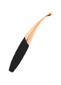 OHMAMA - WIBRATOR DO STYMULACJI ŁECHTACZKI CZARNO-ZŁOTY