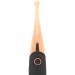 OHMAMA - WIBRATOR DO STYMULACJI ŁECHTACZKI CZARNO-ZŁOTY