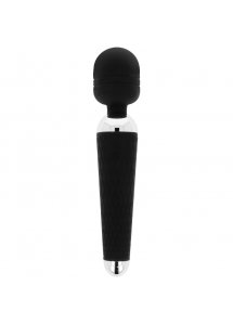 OHMAMA - MASAŻER ŁECHTACZKI Z ELASTYCZNĄ GŁÓWKĄ CZARNY