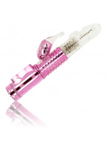 OHMAMA - WIBRATOR ROTACYJNY ZE STYMULACJĄ ŁECHTACZKI RÓŻOWY