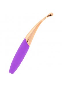OHMAMA - WIBRATOR DO STYMULACJI ŁECHTACZKI FIOLETOWO-ZŁOTY
