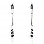 OHMAMA - SREBRNE ZACISKI NA SUTKI Z OZDOBNYMI ZAWIESZKAMI